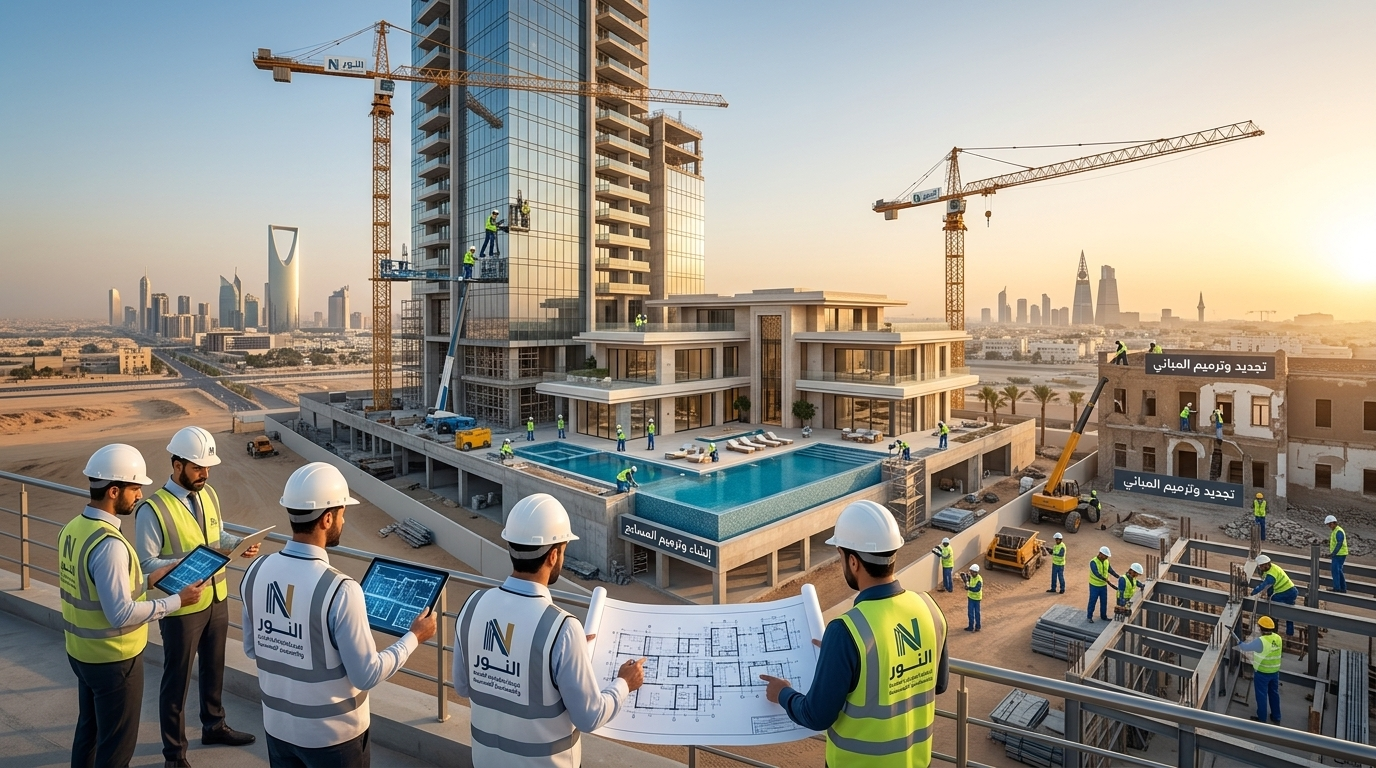 النور للمقاولات العامة
