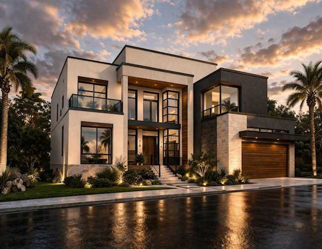 مشروع بناء وتشطيب منزل متكامل